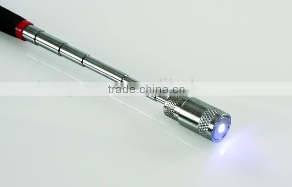 Telescoping pick-up magnetic LED light