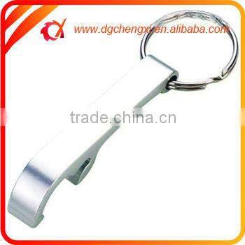 promotion aluminum beauty shaped bottle opener keychain