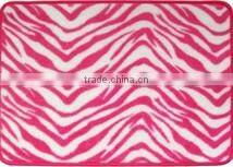 High quality washable polyester fiber bathroom mat