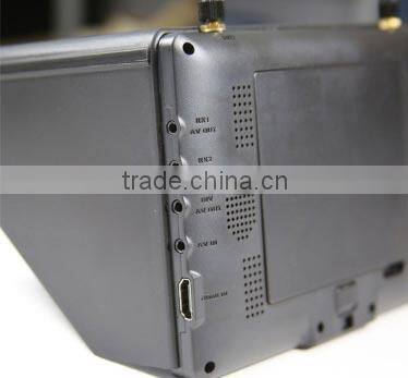 C884 5.8ghz 32ch diversity built-in battery no blue screen 7" FPV monitor for DJI Phantom 3