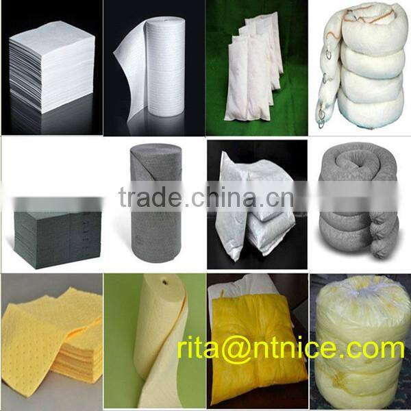 100% Polypropylene floating Chemical absorbent sock