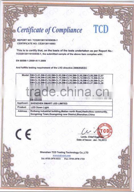 Led downlight ceiling lamp 3W 5W 9W 12W 18W