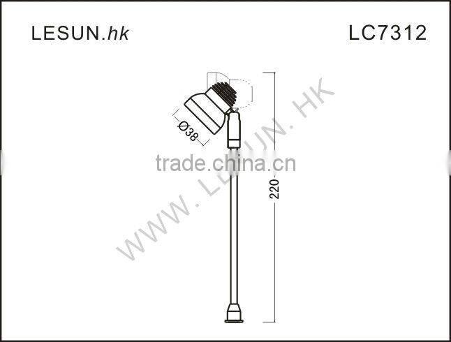 High lumen 3W led under cabinet lamp for watches shop LC7312