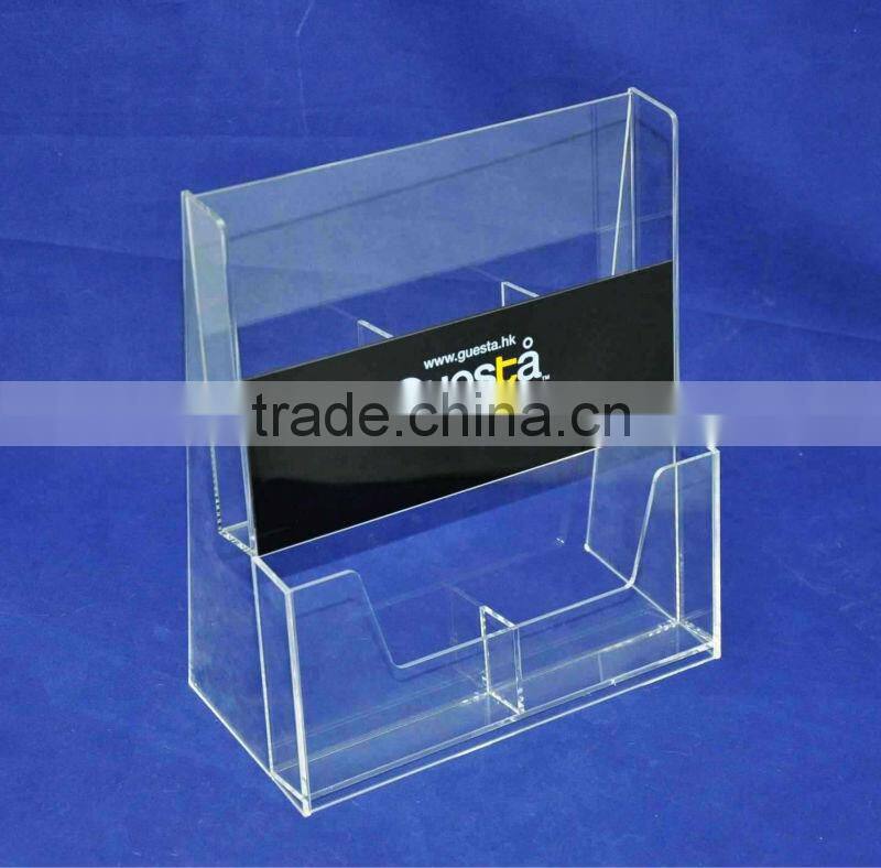 Clear acrylic cup or glass cup tray bar serving tray