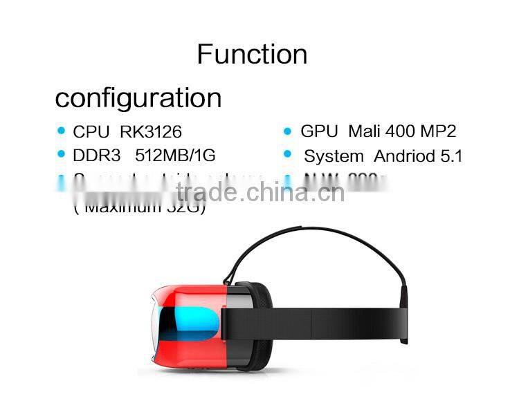 Virtual reality all in one machine 3D VR glasses oculus headset compatible PC/PSP vr box 1080p full hd