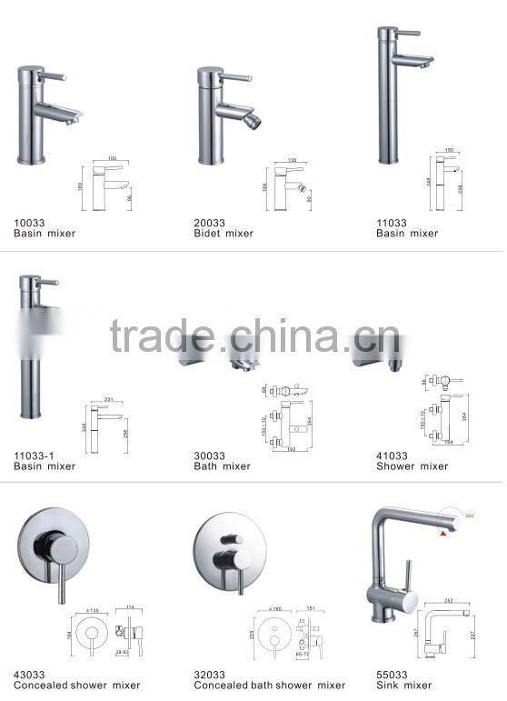 Bathroom Shower mixer faucet/tap