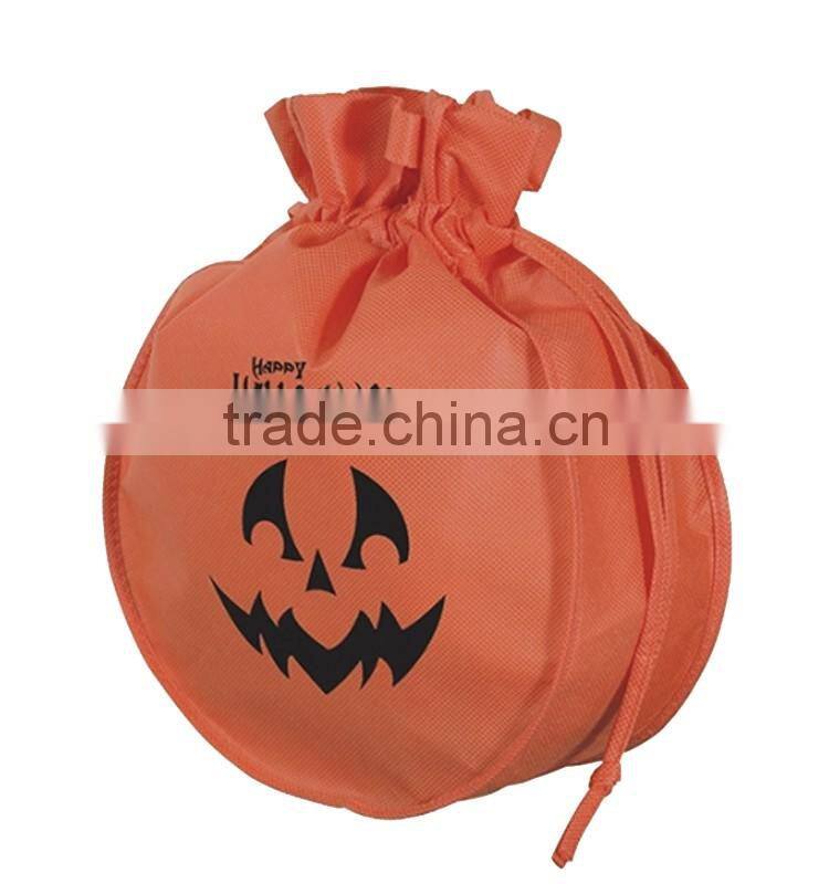 non woven Halloween drawstring bag,cute drawstring bags,small drawstring bags