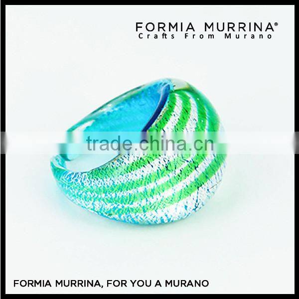 Rings for woman and men murano art craft
