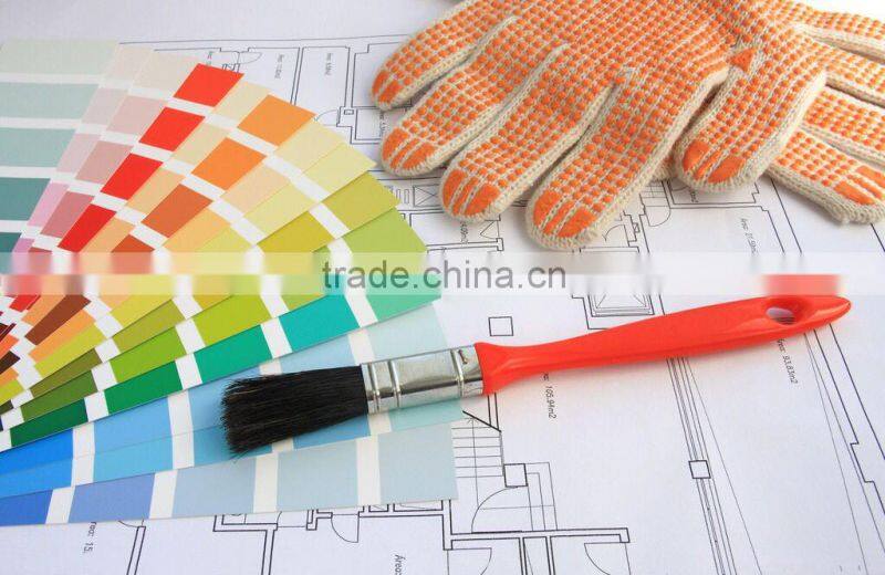 plastic handle paint brush bristle brush plastic bristle hair brush