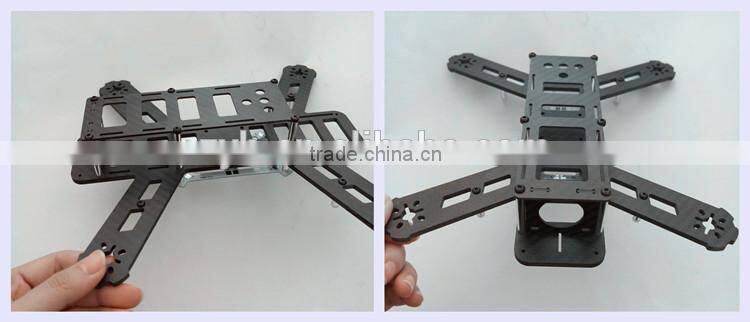 ZYH 2016 Carbon fiber material rc quadcopter oem drone , carbon fiber quadcopter diy frame