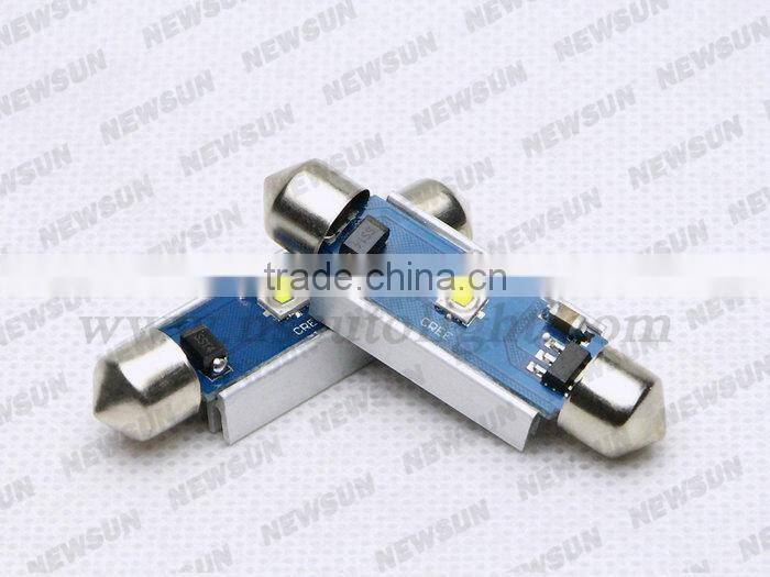 Newsun 12v 3w 42mm led Dome Festoon light for cars