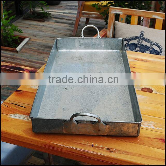 cheap rectangle iron pallet for flower