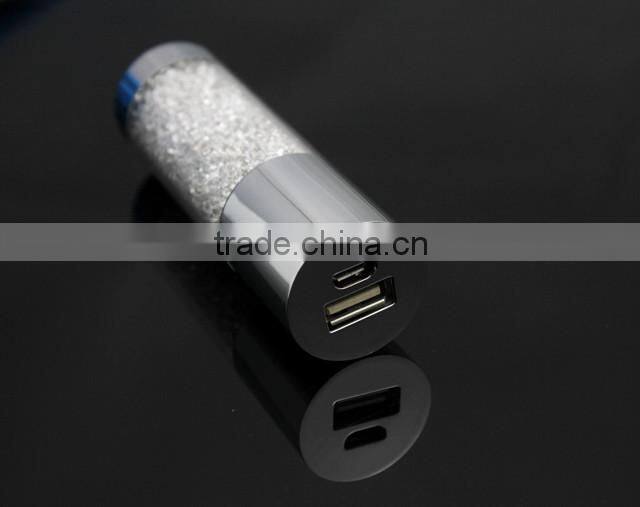 Private Mould Nice Looking Crystal Powerbank from Shenzhen Factory