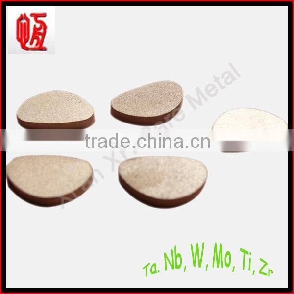 Tungsten cooper alloy parts tungsten cooper plate, rod,ring,wire,tube