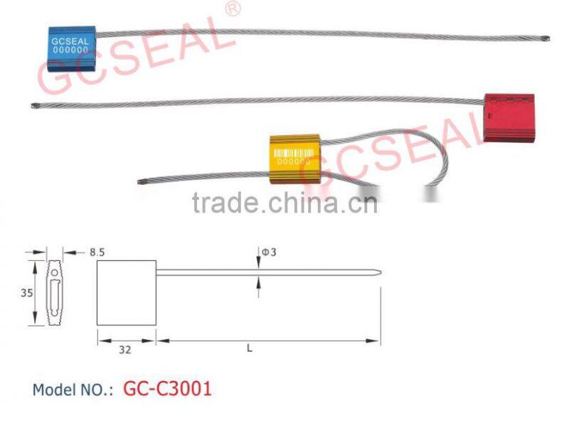 numbered Cable Seal With High tension strength Quality GC-C3001