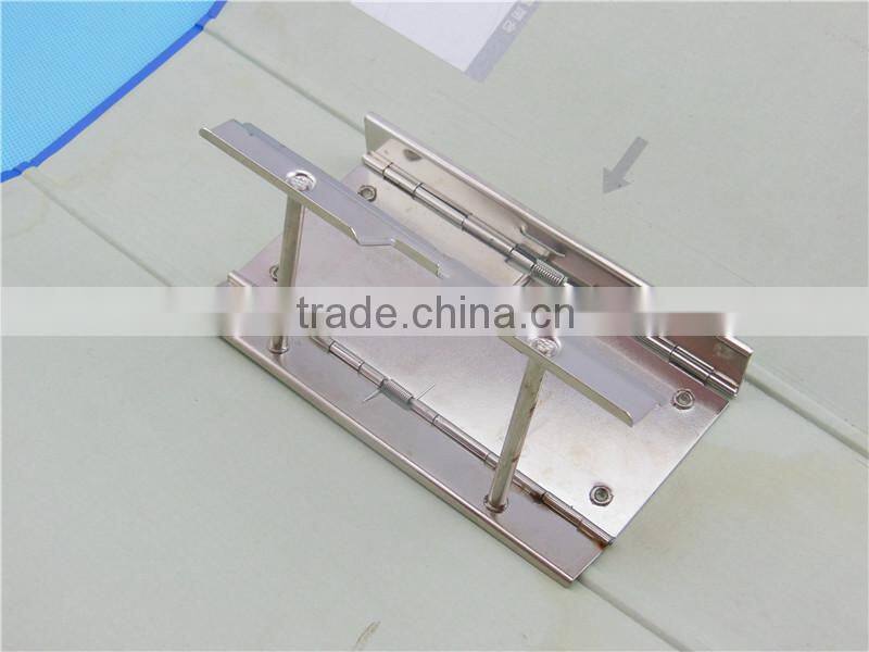 Red color plastic spring clip&plastic file folder