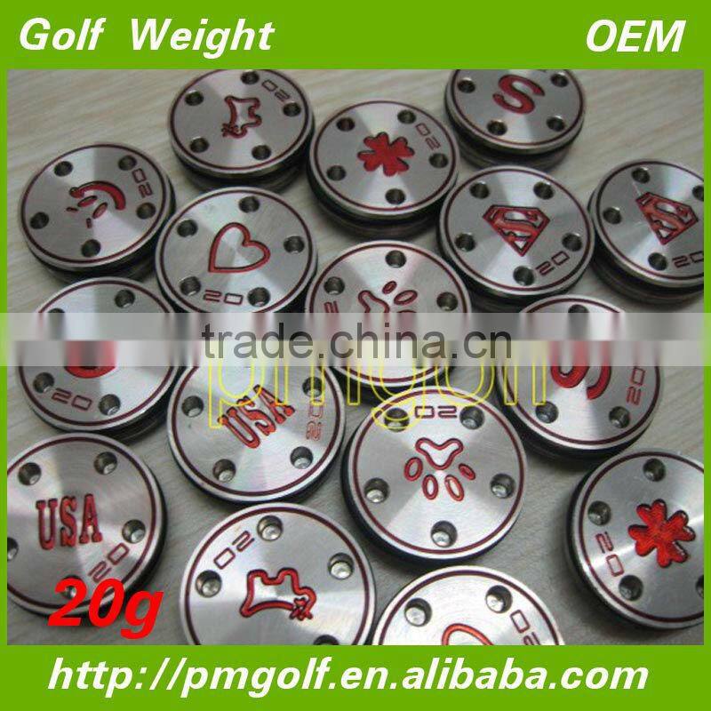 Wholesale 20g Golf Putter Weights