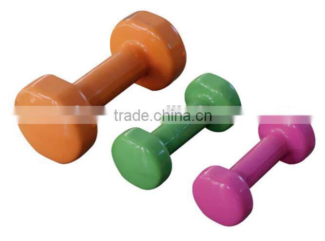 PVC vinyl dipping dumbbells