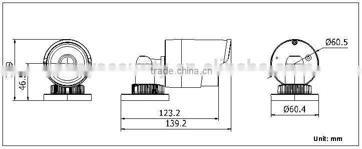 1.3MP IR Bullet IP camera outdoor poe network Hikvision camera IP (DS-2CD2012-I)