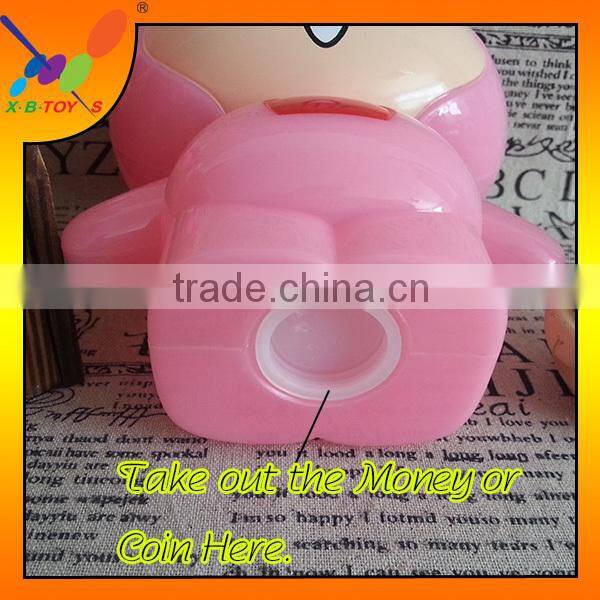 Lovely cartoon Money Box for kids, New design Coin Bank, Plastic Money Saving Box for Children.