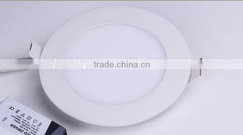 Round led panel light 3w4w6w9w12w15w18w24w Concealed panel light