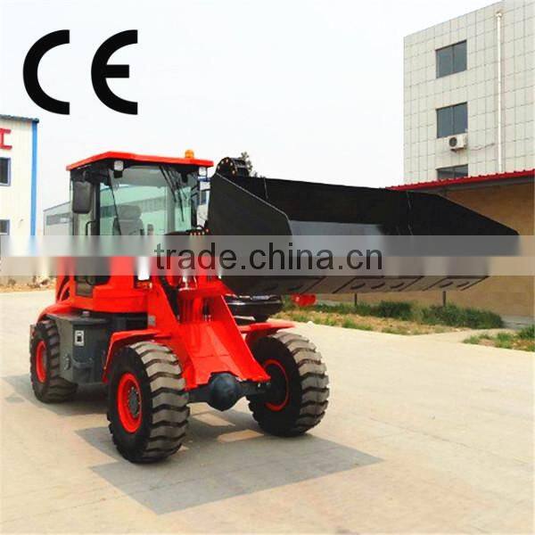 4 in 1 bucket loader with CE certficate,1.5 ton Tl1500 wheel loader CE