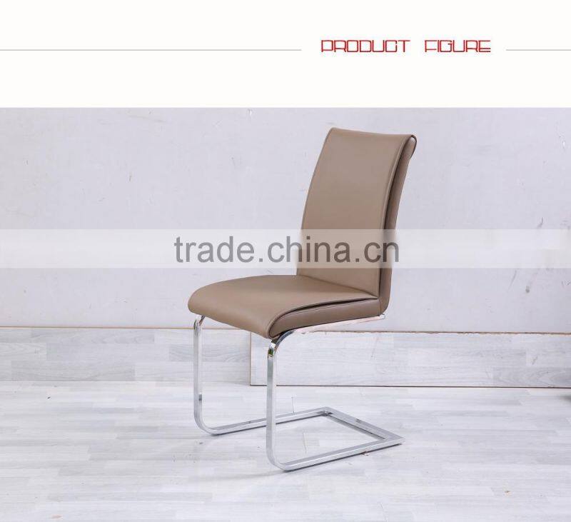 Modern Design Dining Room Furniture Metal Chair PU chair