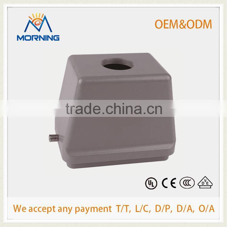 HE-048-M, Industrial Copper Alloy Material 48 Pins Auto Electrical Wire Connector, Male Screw Terminal