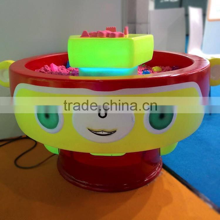 2016 Environmental protection candy bear space sand table for sale