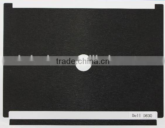 Factory Brushed aluminium silver skin refurbish laptop skin cover for HP 8460P free sample