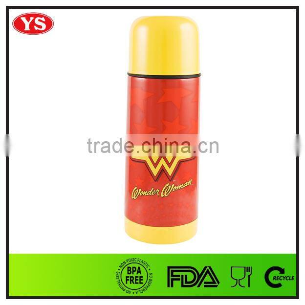350 ML superman stainless vacuum flask manufacturer