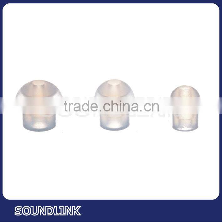 Hearing aid spare soft eartips accessories for body aids and BTE