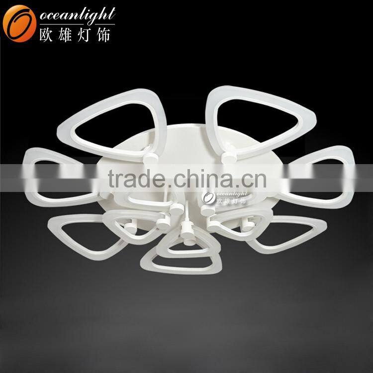 Reading Room Light Flower Shape Ceiling Chandelier LED Acrylic Light OXD9002-5W