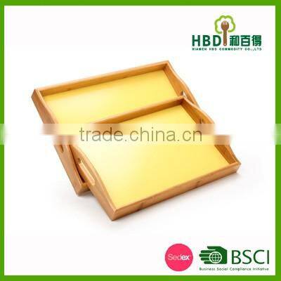 High quality bamboo wholesale serving tray
