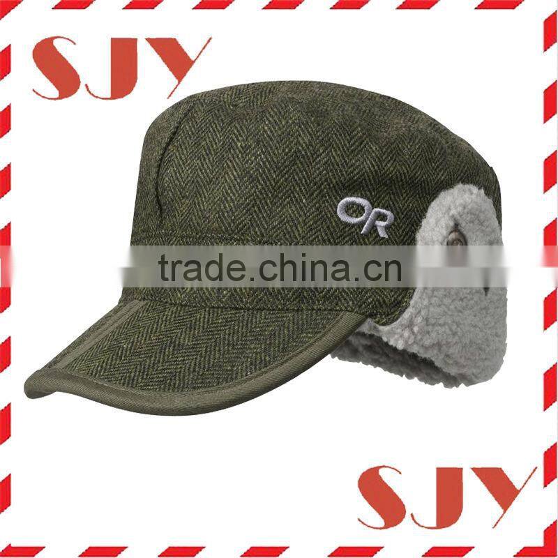 Polyester folding cap, waterproof running foldable cap