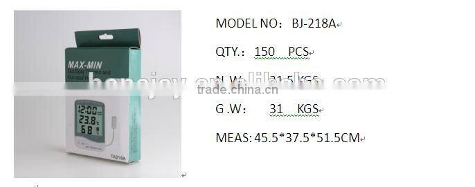 Household digital temperature and humidity display tester monitor