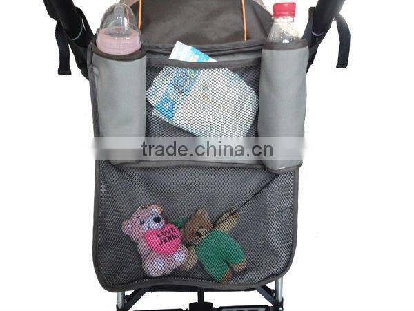 Cheap baby stroller hanging mesh bag