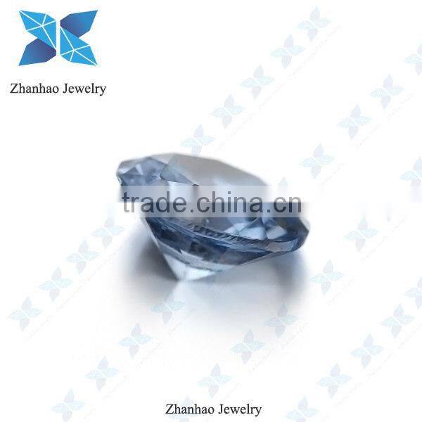 man made round stone spinel/ F106# stone bead