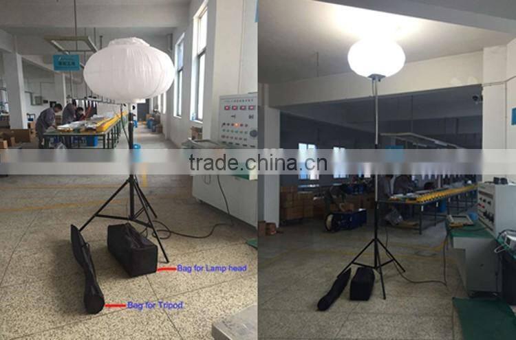 Portable outdoor moonlight, Balloon light tower