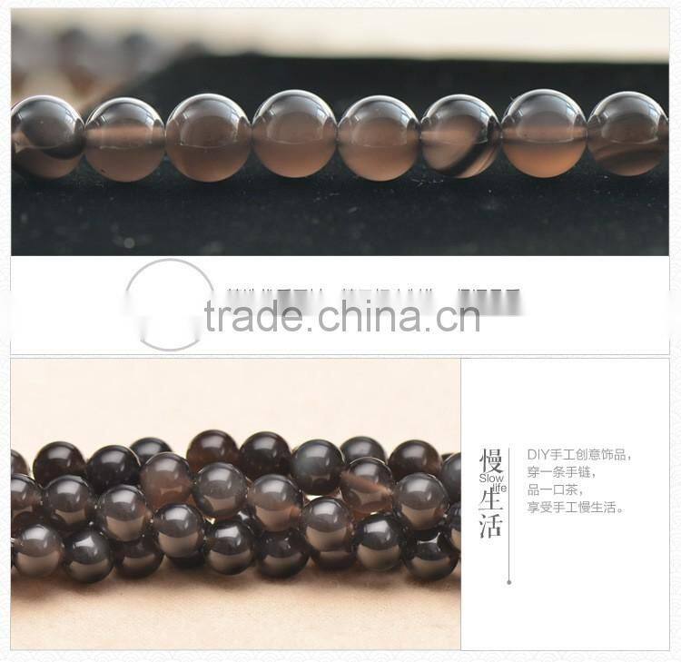 4mm 6mm 8mm 10mm 12mm 14mm natural gemstone obsidian stone price obsidian for sale