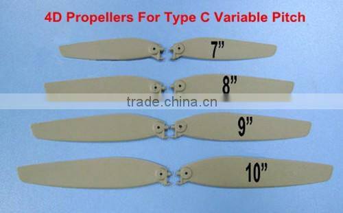 2 Blade RC Airplane Aircraft Accessories 4D Propellers For Type A B C Variable Pitch