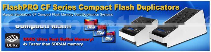 CF Memory Card Duplicator Compact Flash 15 Target Copier, FlashPRO CF Copier Duplicator