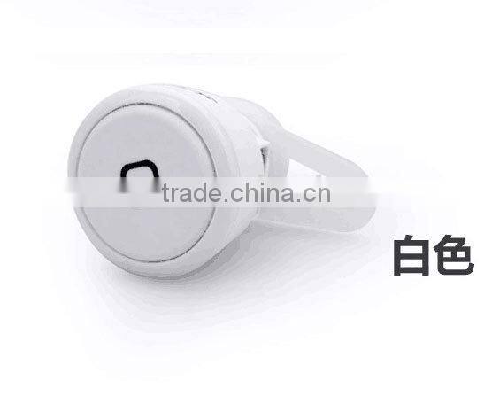 White 5 hours talk time lightweight 2 inch bluetooth headset from shenzhen