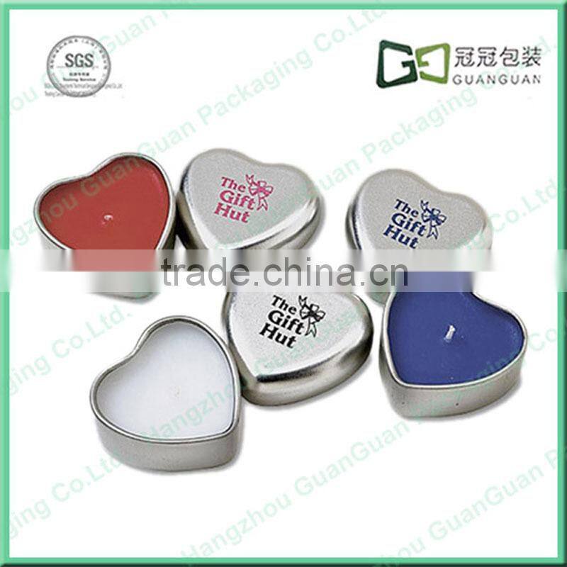 2oz/5oz/10oz Gift product SGS Wax candle tin box