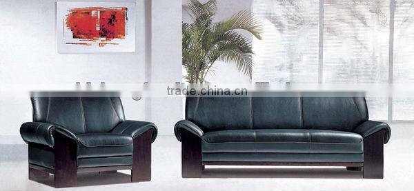 FA 8004 solid wood arms office sofa