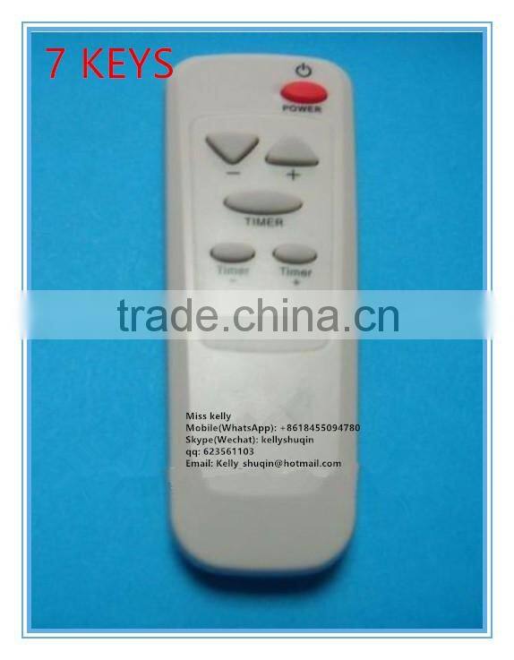 8 keys 8 buttons mini size simple remote control for indian market