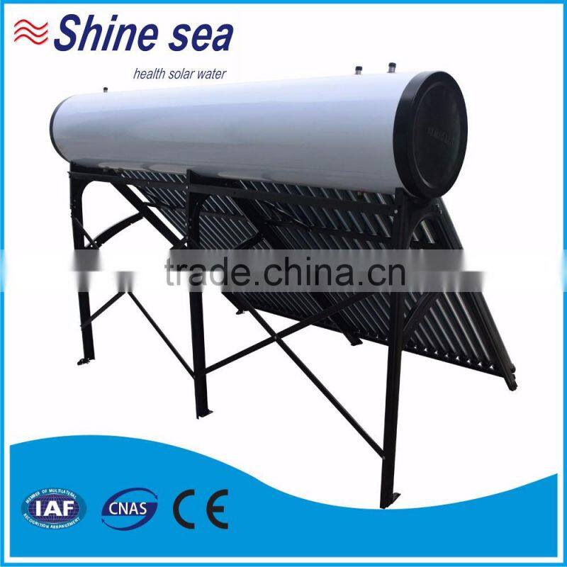 Quick operation copper wire heat pipe solar hot water systems