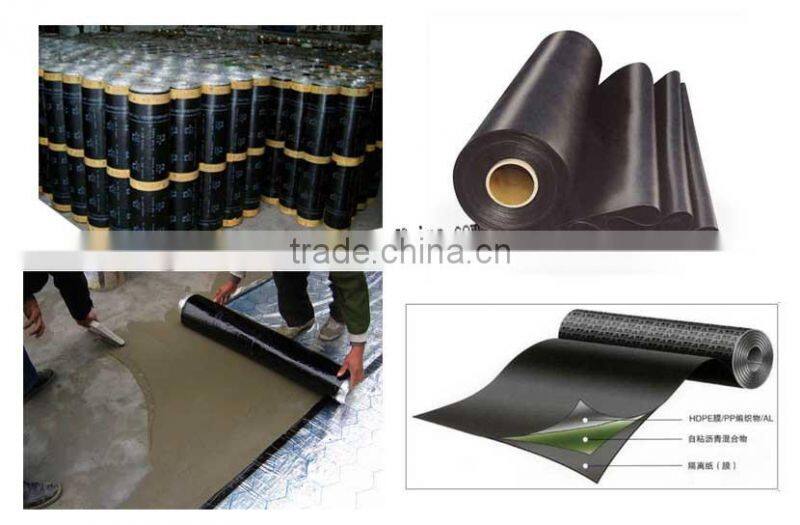 APP/SBS bitumen waterproof membrane machine/modified bitumen membrane production line