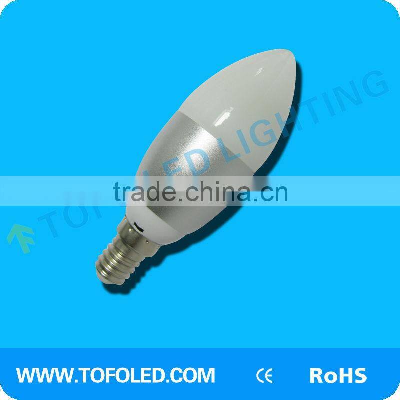4w/5w/6w e14 led candle bulb