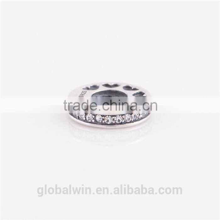 Custom Made Sterling Silver Spacer Charms For European Bracelets